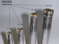 Antivibration milling shafts